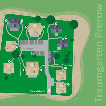 Traumgarten Haus Traumoase Преров Екстериор снимка